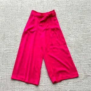 Pink culottes Zara